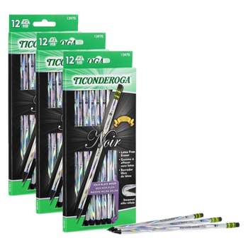 Ticonderoga Beginners Oversized Pencils with Latex-Free Eraser, No 2 Thick  Tips, Pack of 12