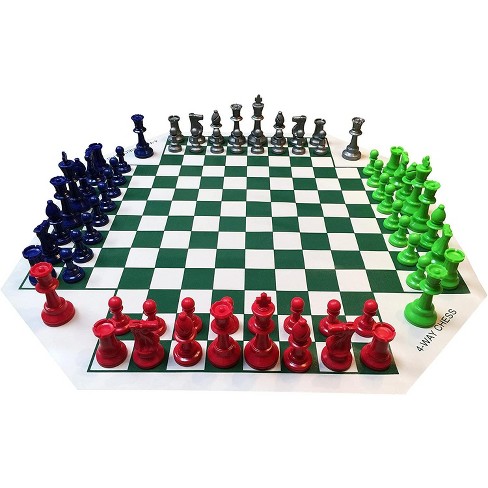 We Games Four Player Chess Set Target