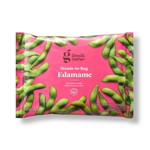 Frozen Steam-in-bag Edamame - 12oz - Good & Gather™ : Target