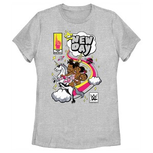 Women's WWE New Day Unicorn Comic T-Shirt - 1 of 4