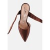 London Rag Women's Fonda Spool Heel Tie Up Satin Sandals Women - 4 of 4