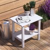 MaseiKar  Chair Cushions Set of 2 for Patio Furniture, Waterproof Tufted Overstuffed Patio Furniture Cushions, Thick Seat Cushion - 2 of 4