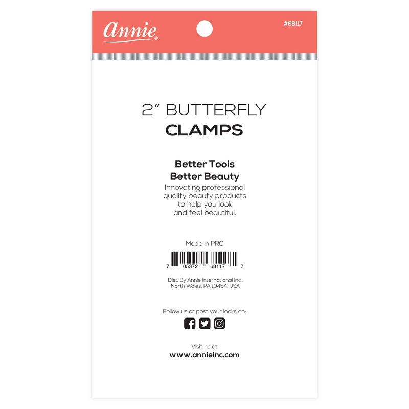 Annie International Butterfly Clamps - 12ct/2ct, 4 of 5