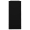 VidaXL Sliding Door Cabinet Black 35.4"x15.7"x35.4" Steel - 3 of 4