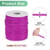 Unique Bargains Hollow Pipe Tubing Rubber Cord Silicone Stretchy Durable Elastic Beading Cord 1 Pc - 3 of 4