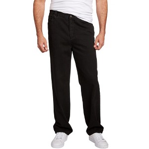 Liberty Blues by KingSize Men's Big & Tall Straight-Fit Stretch 5-Pocket Jeans - 1 of 4