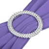 Unique Bargains Polyester Wedding Decoration Stretch Chair Sashes Bows 25 Pcs - 4 of 4