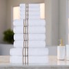 Premium Cotton Solid Plush Heavyweight Hotel Luxury Towel Set by Blue Nile Mills - 2 of 4