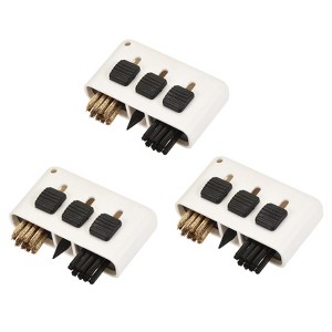 Unique Bargains Golf Club Brush 3 in 1 Portable Retractable Dust Groove Cleaner - 1 of 4