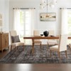 Washable Hallway Runner Rug, Vintage Oriental Floral Low Pile Carpet, Non-Slip & Stain Resistant - 2 of 4