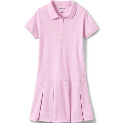 lands end pink dress