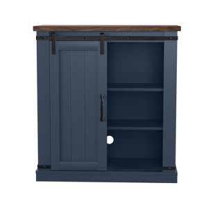 Festivo 40" Vintage Style TV Stand for TVs up to 40" Navy - 1 of 4