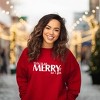 Simply Sage Market Women's Graphic Sweatshirt Merry As I Get - 2 of 4