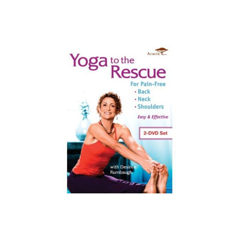 Yoga To The Rescue For Pain Free Back Neck & Shoulders (2-Pack( (DVD), 1 of 2
