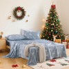 Coucheta Christmas Bed Sheet Set, Soft Brushed Microfiber Holiday Bedding - 2 of 4