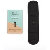 Memoi Women's Love Luna 5-Layer Reusable Snap-On Super Pad Black One Size - 2 of 4