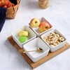 Aoibox 12-Piece Porcelain Dip Bowl Set, White Ramekins for Condiments, Sauces, Dressings, Desserts, Appetizers, Nuts, and Candies - 2 of 4
