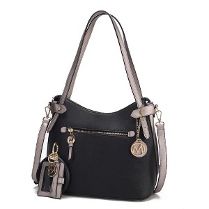 MKF Collection Jaseli Women’s Hobo Bag with Wristlet Bracelet Keychain with a Credit Card Holder by Mia K - 1 of 4