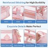Clear Tote Bag for Women – See Through Shoulder Bag with Zipper, Transparent Stadium Approved Purse for Work, Travel & Events - 4 of 4
