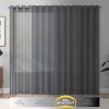1pc 37"x95" Blackout Benchley Thermaweave Curtain Panel Gray - Eclipse - image 4 of 4