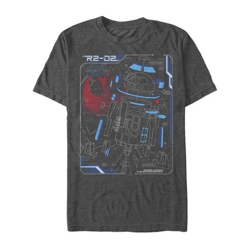 Men's Star Wars The Last Jedi R2-D2 Deconstruct T-Shirt - image 1 of 4