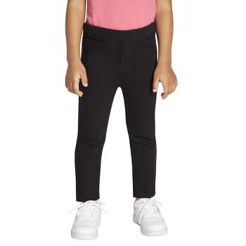 3-pack heavy jersey leggings - Black/Light pink - Kids