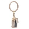 MKF Collection Jordyn Vegan Leather Bracelet Keychain with a Credit Card Holder by Mia K - 2 of 4