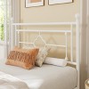 Allewie Metal Platform Bed Frame with Victorian Vintage Headboard and Footboard/Mattress Foundation/Under Bed Storage/No Box Spring Needed/Noise-Free/Easy Assembly - 4 of 4