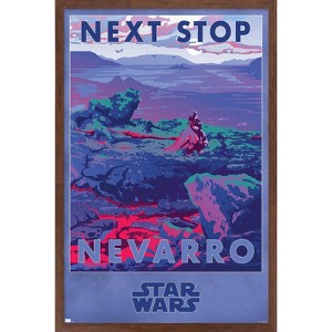 Trends International Star Wars: Nevarro - Next Stop Nevarro Framed Wall Poster Prints - 1 of 4