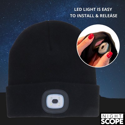 Night Scope Classic Beanie with Removable LED Headlight - image 2