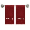 Avanti Linens Merry 2-Pack Hand Towel Set - 2 of 3