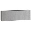 vidaXL Wall Planters 2 pcs Rusty Corten Steel 20.9"x3.9"x6.7" - 4 of 4
