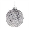 Glittered Glass Ball Ornament (Set of 6) - 4 of 4