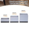 Unique Bargains L-Edge Heavy Duty Adjustable Sofa Rectangle Furniture Risers 4 Pcs - 3 of 3