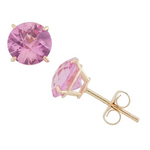 Designs By Gioelli 10K Gold Gemstone Stud Earrings - 1 of 2