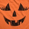 Mens Wacky Wendy Pumpkin T Shirt Funny Halloween Jack O Lantern Crazy Smile Tee For Guys - Crazy Dog Men's T Shirt - 2 of 4