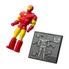 SalesOne LLC Marvel 80 Years Retro Action Figure Enamel Pin Set | Iron Man - 2 of 3