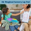 MEAVIA Weighted Sensory Lap Pad Sea Turtle Plush, Stuffed Toy w/ Detachable Pillow, FEELix Collection for Autism/Special Needs - image 2 of 4