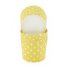 Unique Bargains Polka Dot Print Disposable Baking Cups Wood Pulp Paper PE Coating 2.76"x2.17" 50 Pcs - 3 of 4