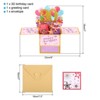 Unique Bargains Thickened Paper 3D Funny Women Gift Greeting Card - 2 of 4