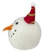 Tii Collections 5" Snowman Head with a Red and Green Striped Hat Christmas Ornament - 3 of 3