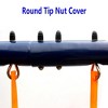 RUVALINO Playground Swings for Outdoor Swing Set, Children Outdoor Playset Place, Suitable for Garden, Courtyard, Blue,119”*74”*73" - 4 of 4
