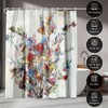 Americanflat 71" x 74" Shower Curtain, Spring Bouquet by PI Creative Art - 4 of 4