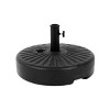High-density Polyethylene Plastic Umbrella Base,Multifunctional Patio Umbrella Base With Two Adjustable Knobs -The Pop Home - 2 of 4