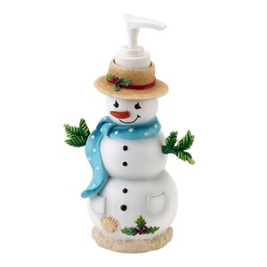 Avanti Coastal Snowman Lotion Dispenser - 1 of 3