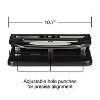 MyOfficeInnovations Circle 3-Hole Punch 30 Sheet Capacity Black (24549/33989) 572645 - 4 of 4