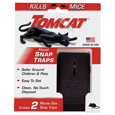 TomCat Mouse Traps Reusable - 2ct