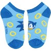 Sega Sonic The Hedgehog Boys' Youth Ankle Socks No-Show Kids Video Game 4 Pairs - 2 of 4