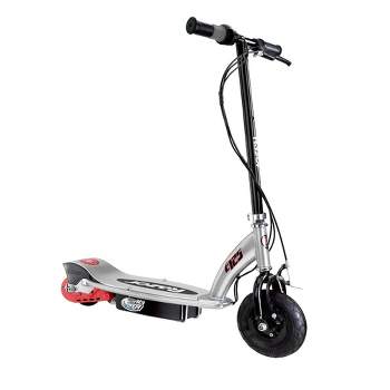 Razor E125 Kids Ride On 24V Motorized Battery Powered Electric Scooter Toy, Speeds up to 10 MPH with Brakes, and 8" Pneumatic Tires for Ages 8+, Black