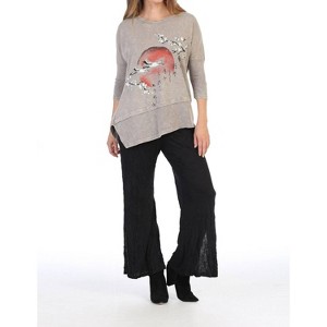 Women's Thousand Mile Dolman Sleeve Cotton Top - Jess & Jane - 1 of 2